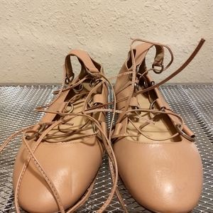 JCrew Gladiator ballet flats s7.5
